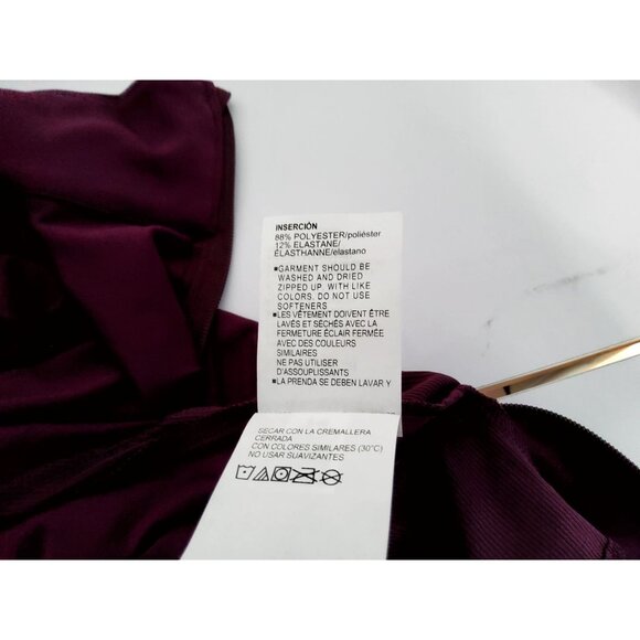 Under Armour Womens UA Meridian Fitted Jacket XS Plum Purple Polyester Blend - Picture 10 of 11